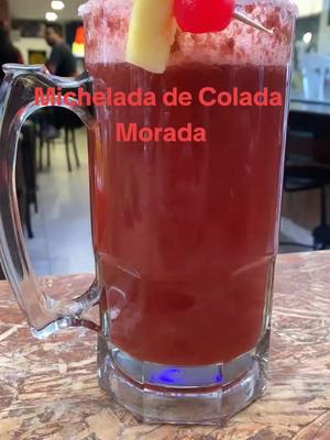 michelada de colada morada..‼️ Exquisita. no puedes dejar de probarla. #coladamorada #difuntos #micheladas 