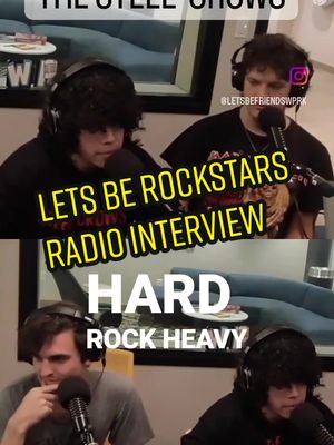 The Steel Crows radio interview Podcast Episode out Now #thesteelcrows #rocknroll #heavymetal #glamrock #music #rock