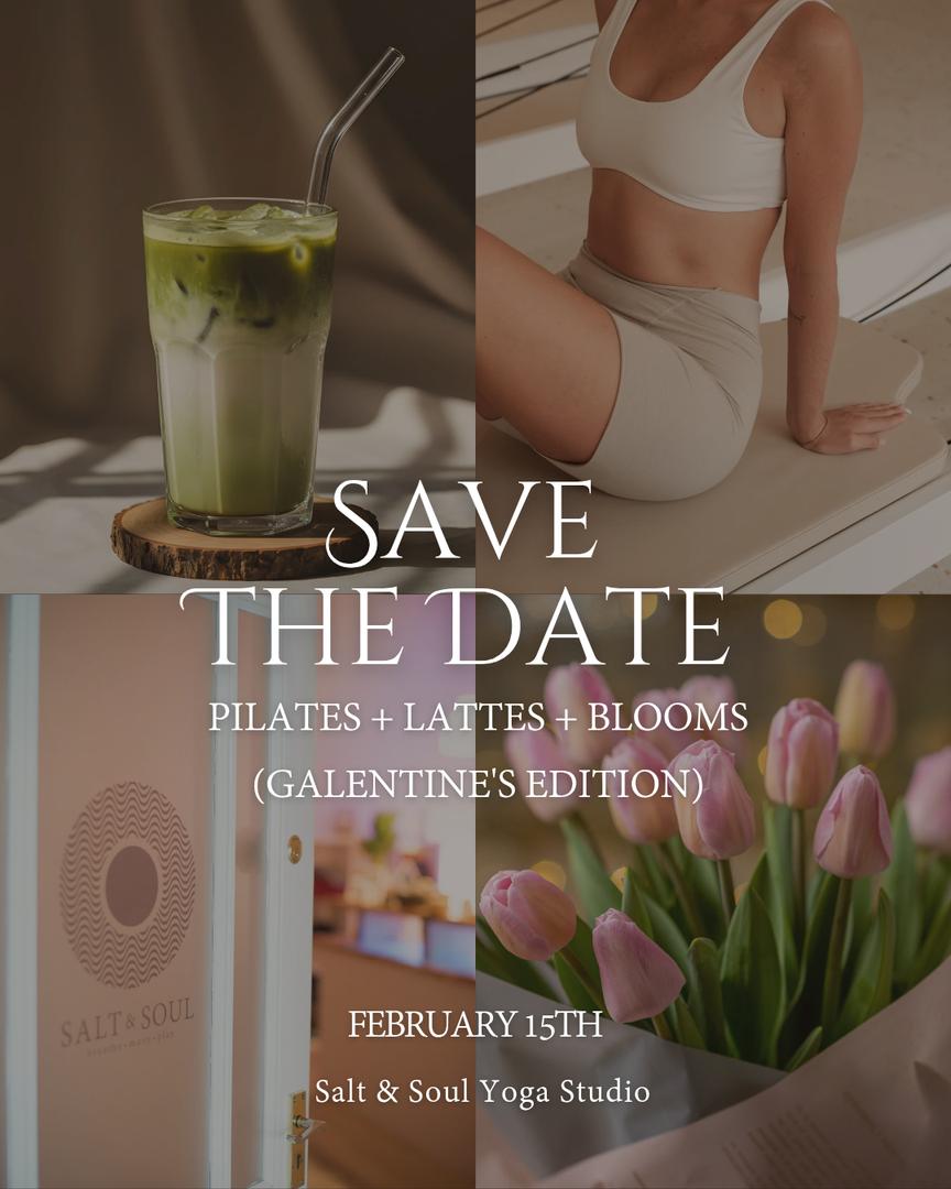 Pilates + Lattes + Blooms: Galentines Edition  thumbnail