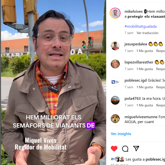 Més seguretat per el vianant al Hospital thumbnail