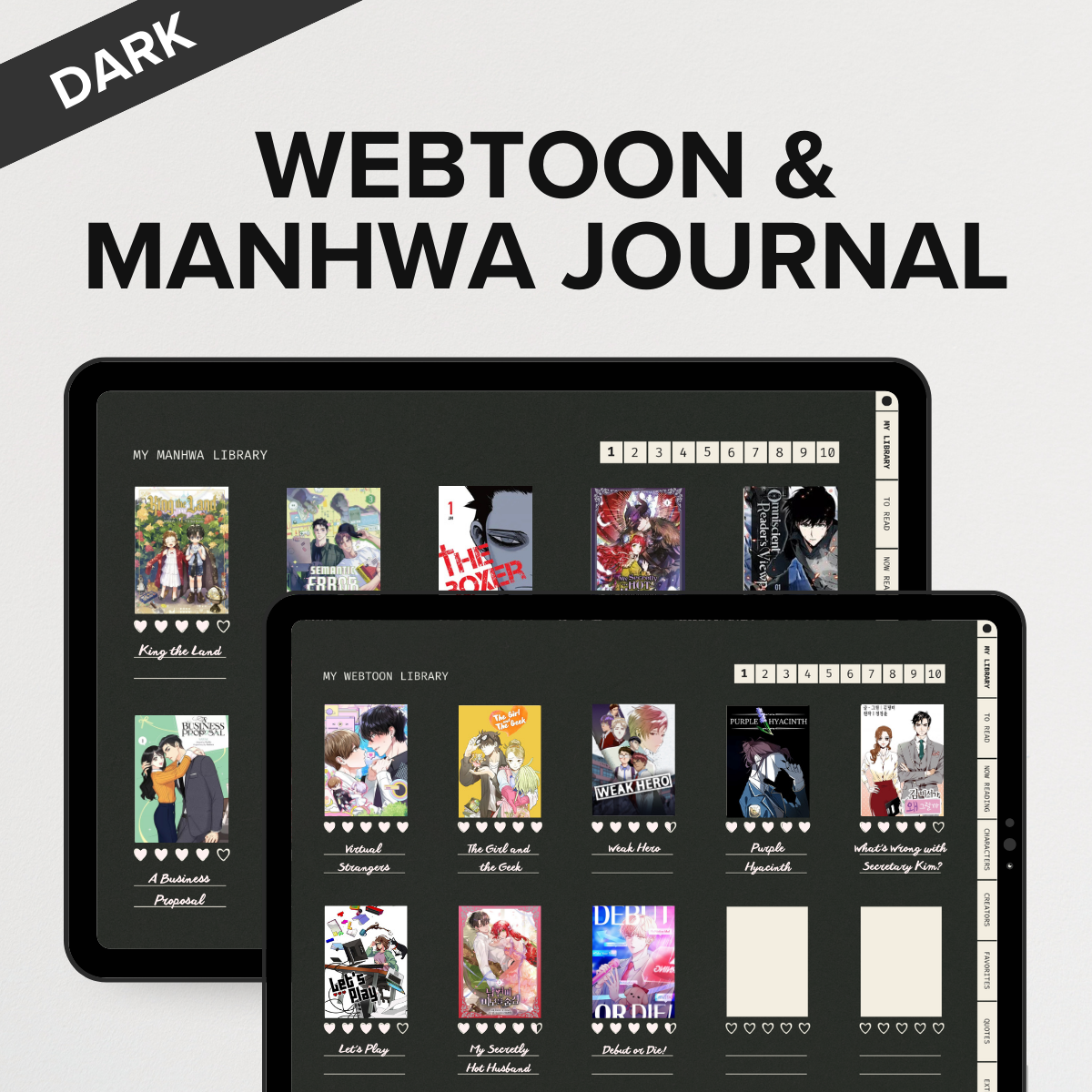 Webtoon & Manhwa Digital Journal thumbnail