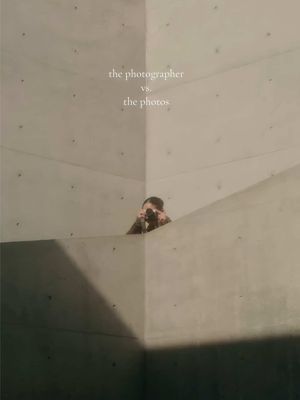 the photographer vs the photos 📷 Chichu Art Museum is a piece of art in itself. Designed by Tadao Ando and featuring art
