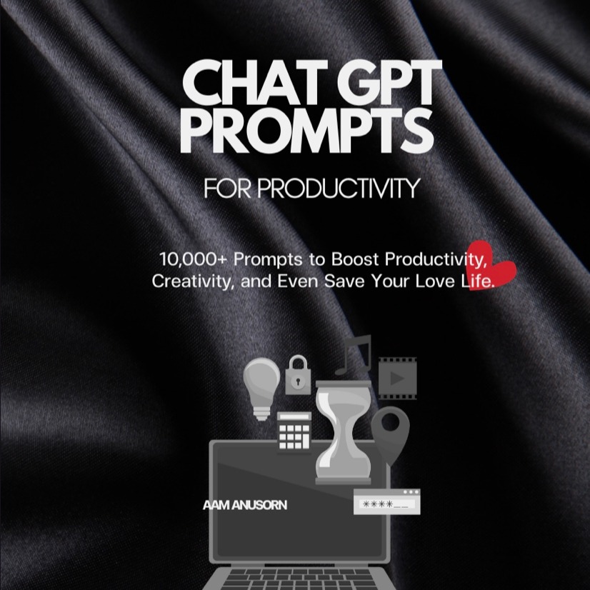 Amazon.com: ChatGPT Prompts for Productivity: 15,000+ Prompts to Boost Productivity, Creativity, and Even Save Your Love Life. eBook : Soisa-ngim, Anusorn: Kindle Store thumbnail