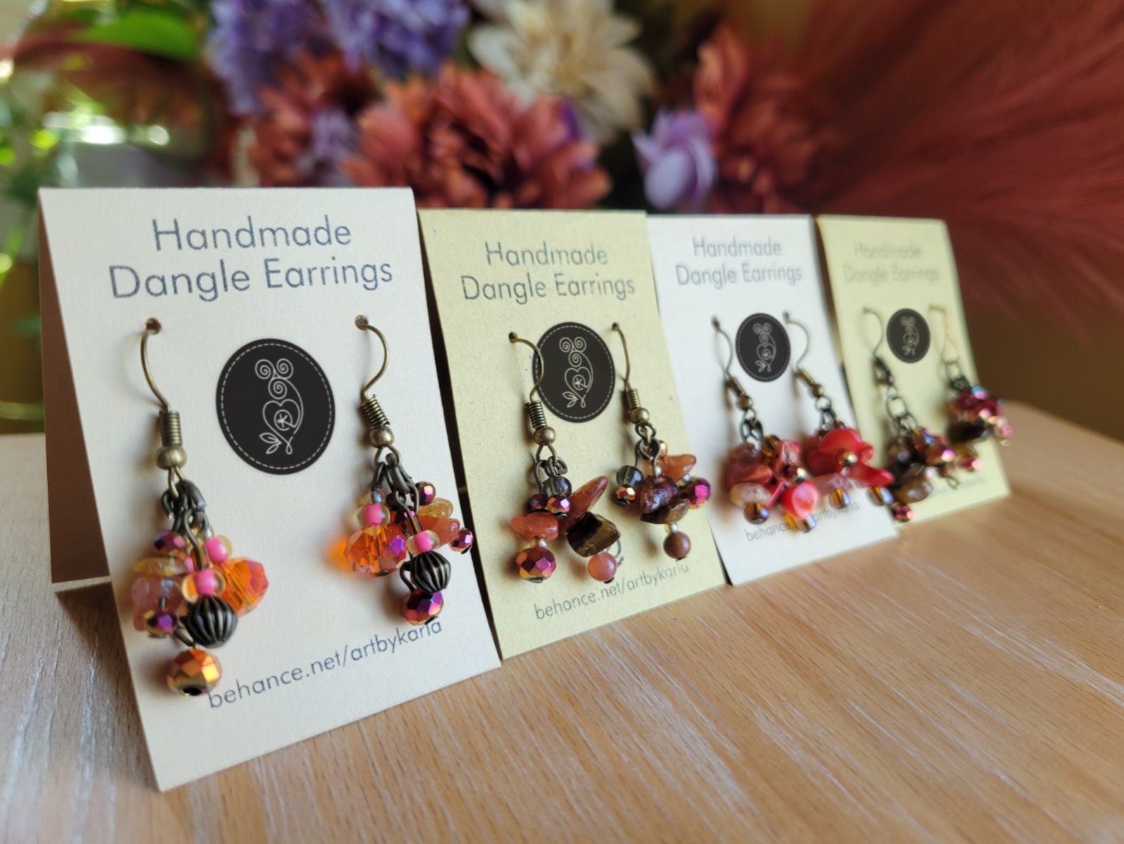 Semiprecious Stone Earrings thumbnail