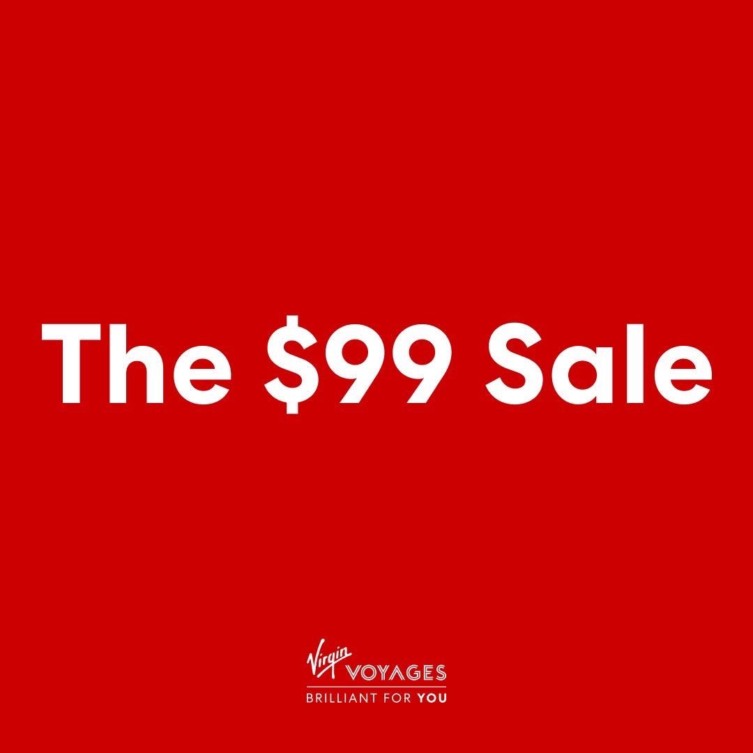 Virgin Voyages $99 Sale thumbnail