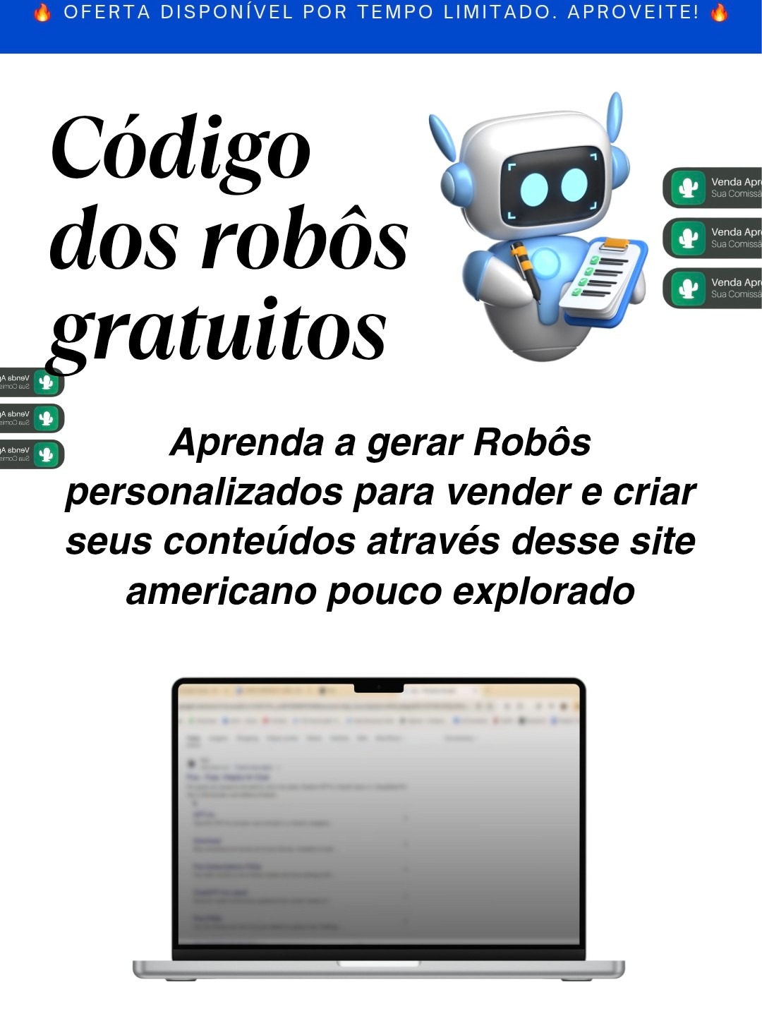 Código dos Robôs Gratuitos  thumbnail