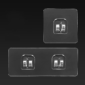 Gancho Duplo Auto Adesivo  thumbnail