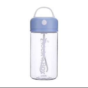 Garrafa agitadora elétrica 380ml para mistura de proteínas, batedeira a bateria, aveia em pó para café thumbnail
