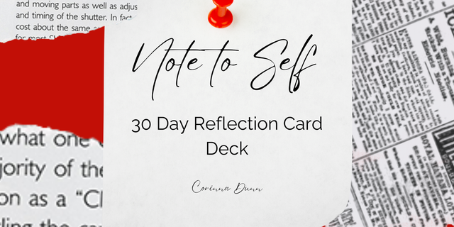 Guided Reflection Card Deck (30 Days) A guided deck I created to help you process thoughts, emotions, and life transitions when you don’t know where to start. Used in my Sunday Reset Lives. thumbnail
