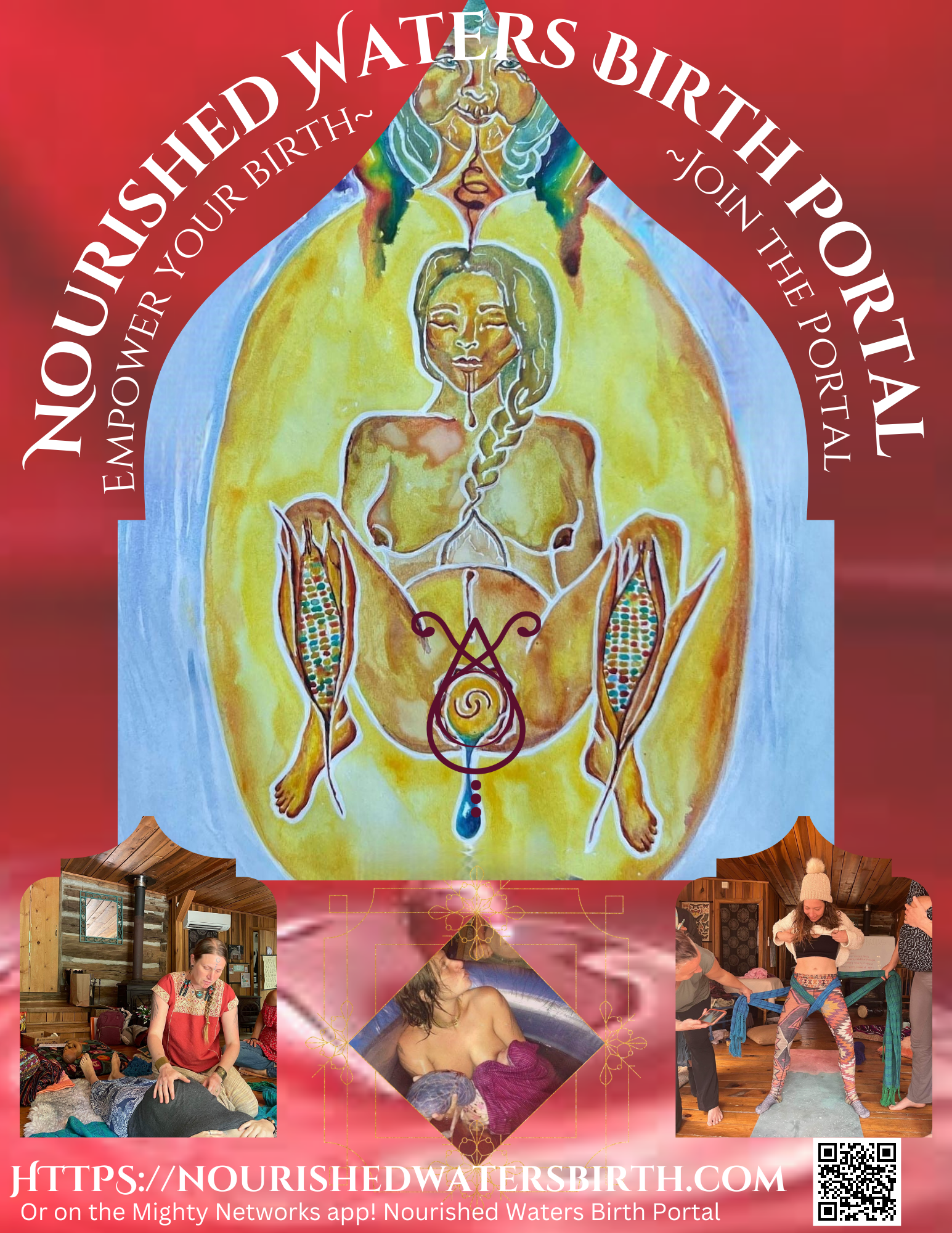 Nourished Waters Birth Portal ~ On Mighty Networks App  thumbnail