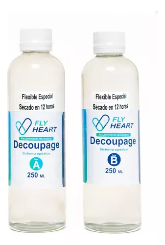 Resina Epoxi Flexible Alto Brillo 1:1 Manualidades 500ml thumbnail