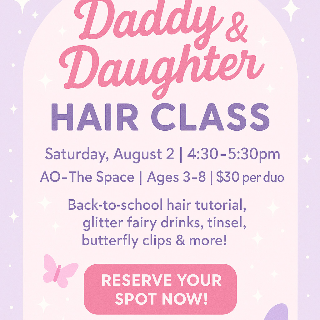 Daddy & Daughter Hair Class thumbnail