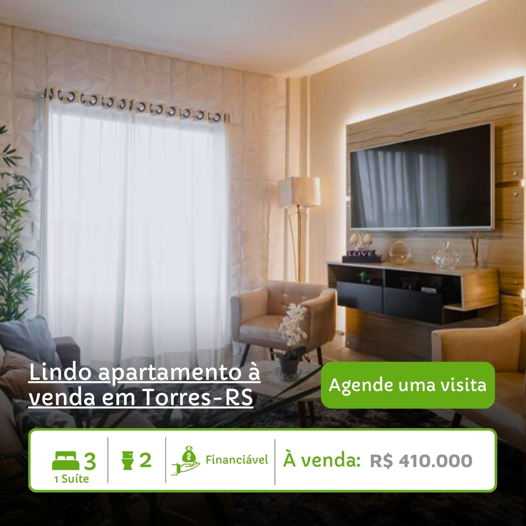 🌟[À VENDA] Oportunidade única! Seu novo lar em Torres! 🏡

SOMENTE R$ 410.000,00 💰

🔑 Este é o apartamento dos seus sonho