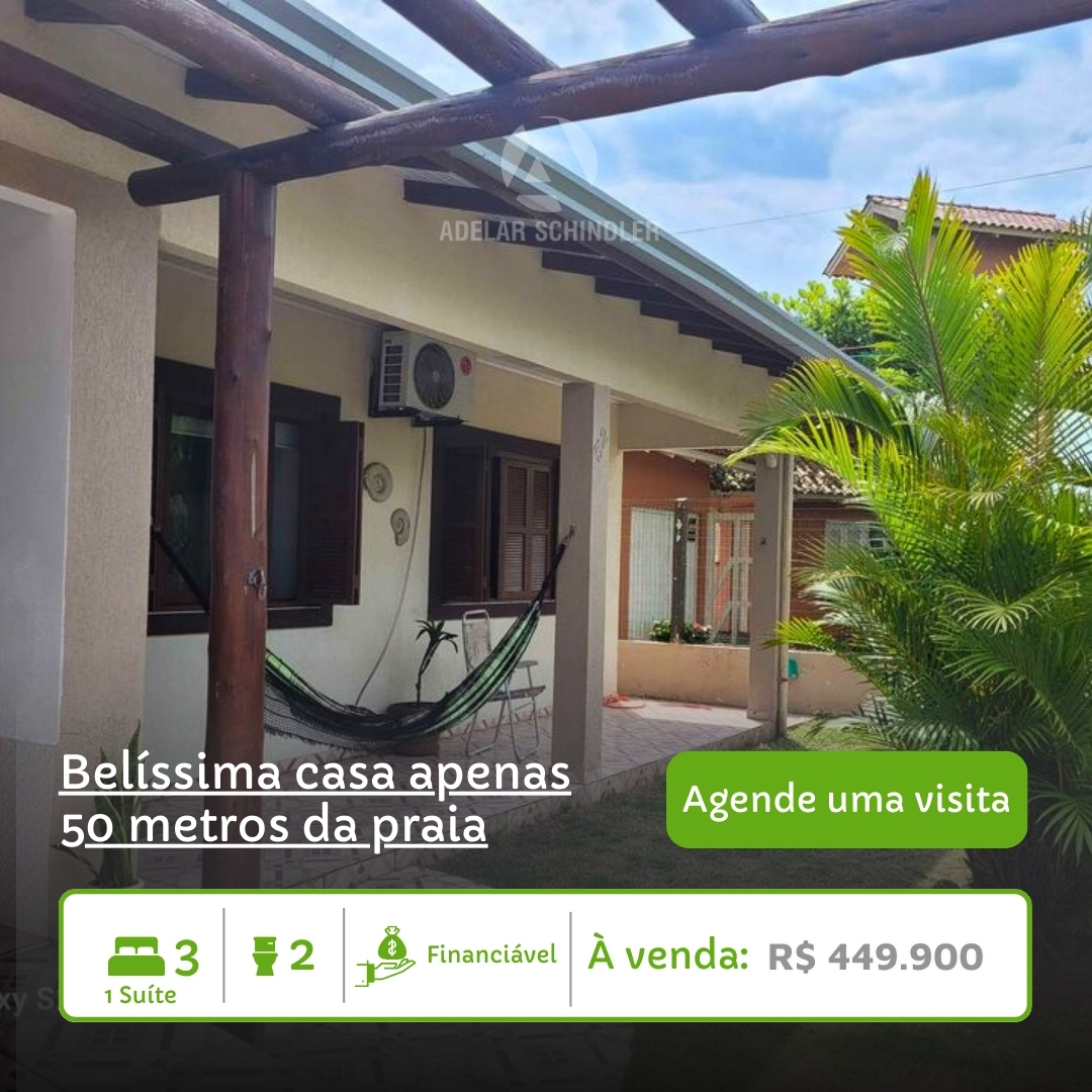 [ À VENDA ]🌊🏠 Descubra o paraíso à beira-mar nesta belíssima casa na Praia Estrela do Mar em Torres!

[APENAS R$ 449,900