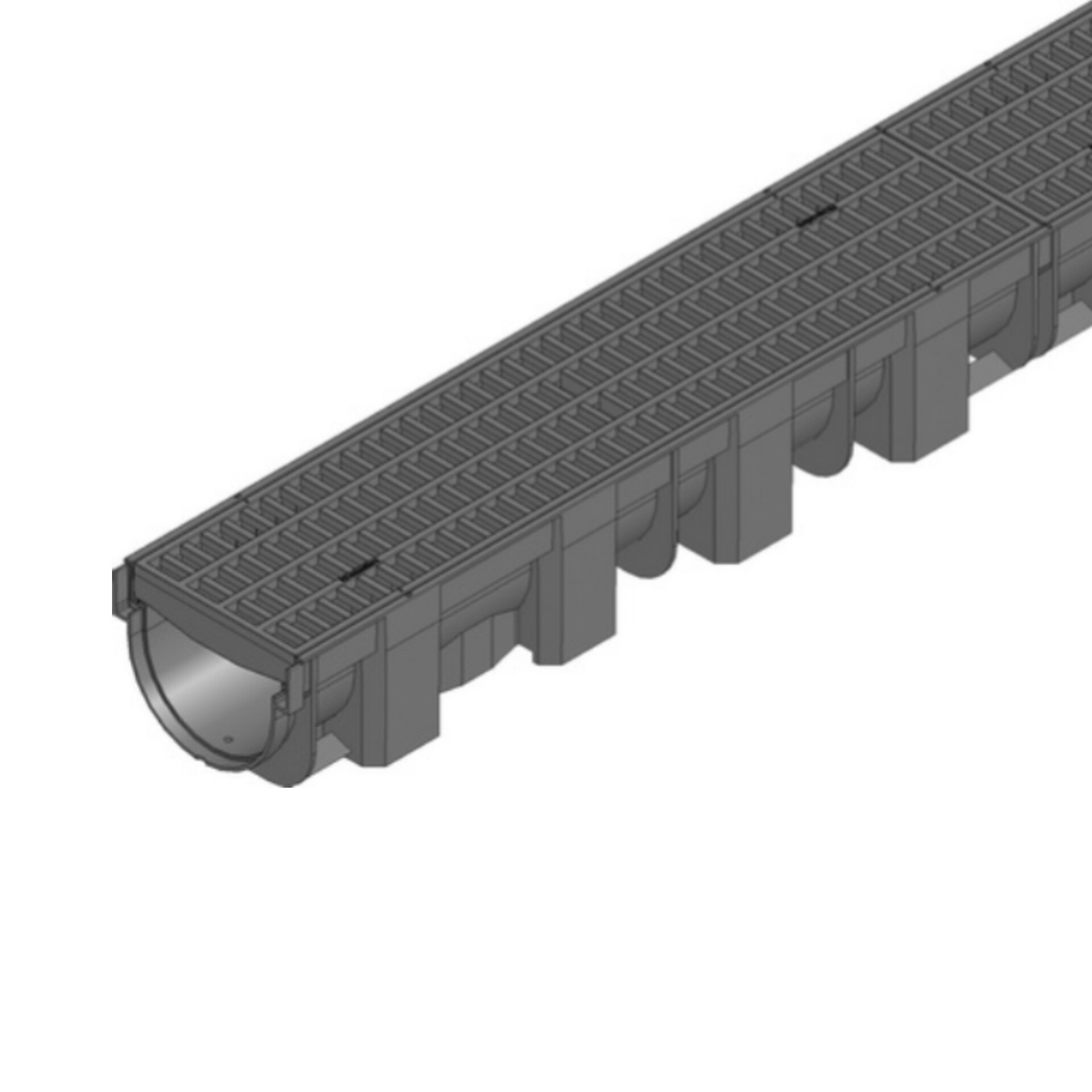 ЖОЛОБ TOP-Х (119•89•1000) С РЕШЕТКОЙ PP thumbnail