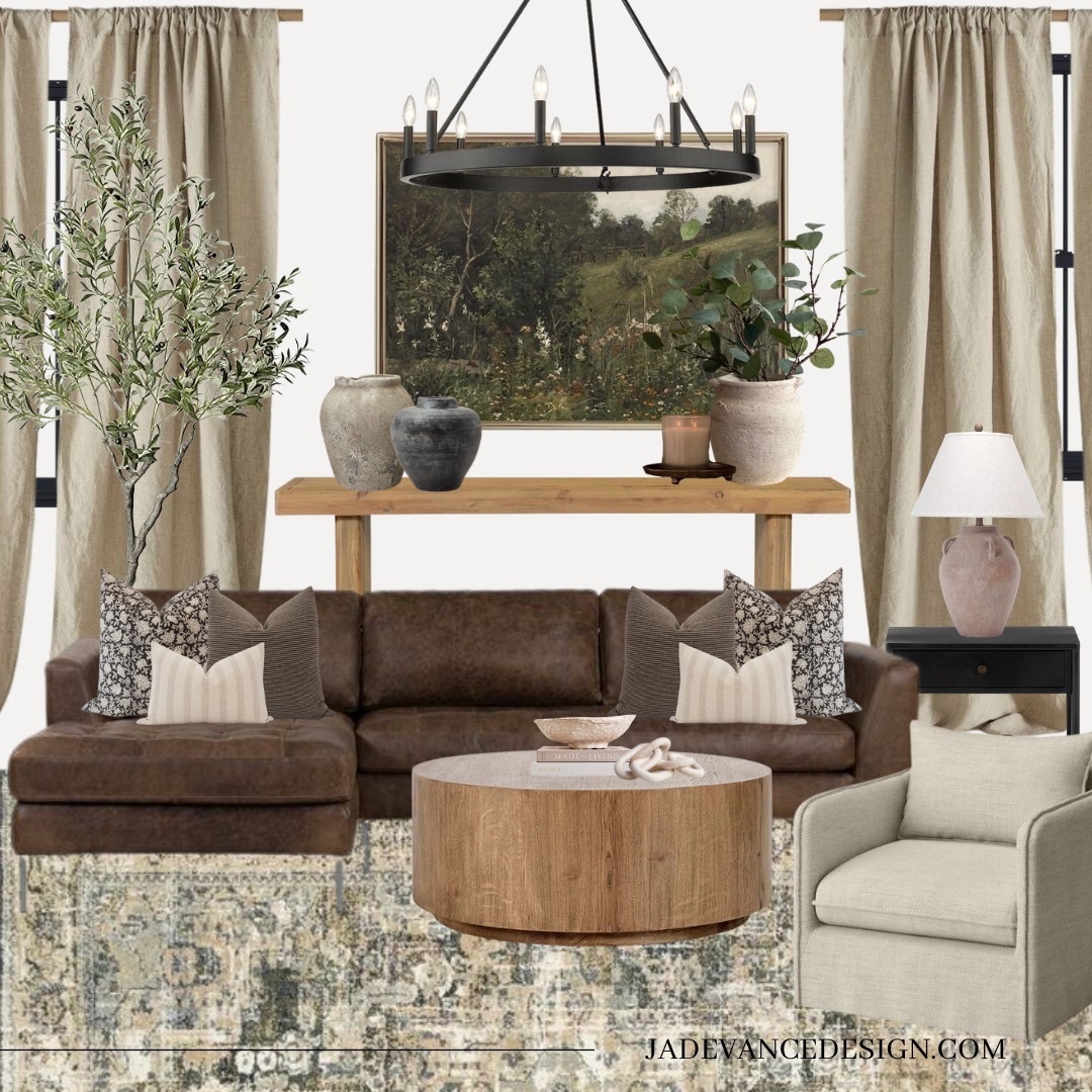 A little Sunday Living Room Curated Collection! A mix of modern, rustic, and classic pieces. 

#livingroom #curatedcolle