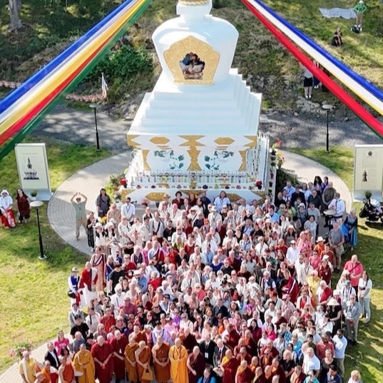 Inauguration of Great Enlightenment Stupa at Danakosha Ling Signifies Buddhism’s Growing Popularity in Finland thumbnail