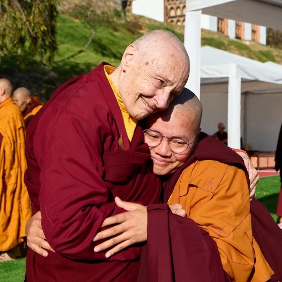 Reflections From the Historic Gelongma Ordination in Bhutan thumbnail