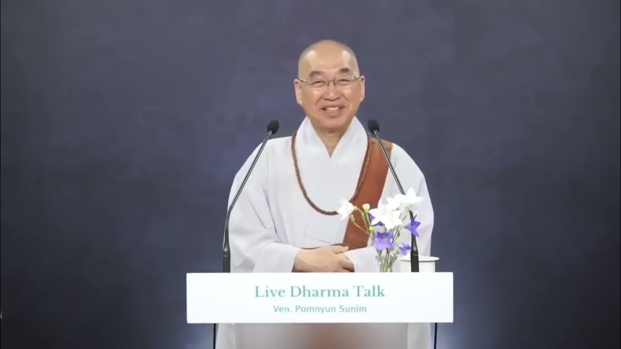 Dharma Q+A with Ven. Pomnyun Sunim: How to Stop Comparing Yourself to Others thumbnail