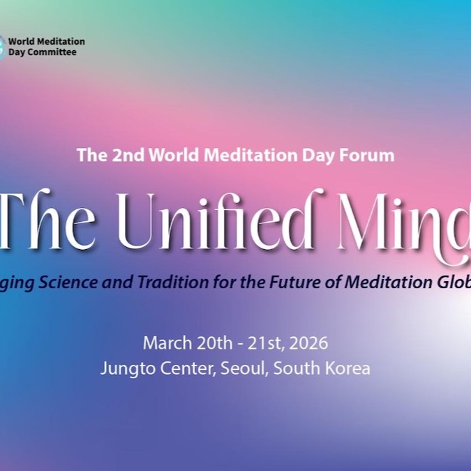 The Unified Mind: Jungto Society to Co-Host 2nd World Meditation Day Forum in Seoul thumbnail