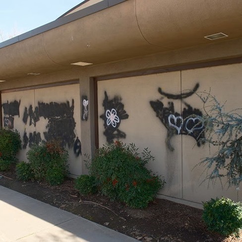 Buddhist Church of Sacramento Vandalized with Racist Graffiti thumbnail