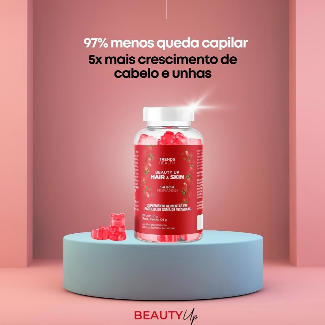 Você merece se sentir linda todos os dias. A Beauty Up Gummy chegou para cuidar de você de dentro pra fora e realçar sua beleza natural! thumbnail