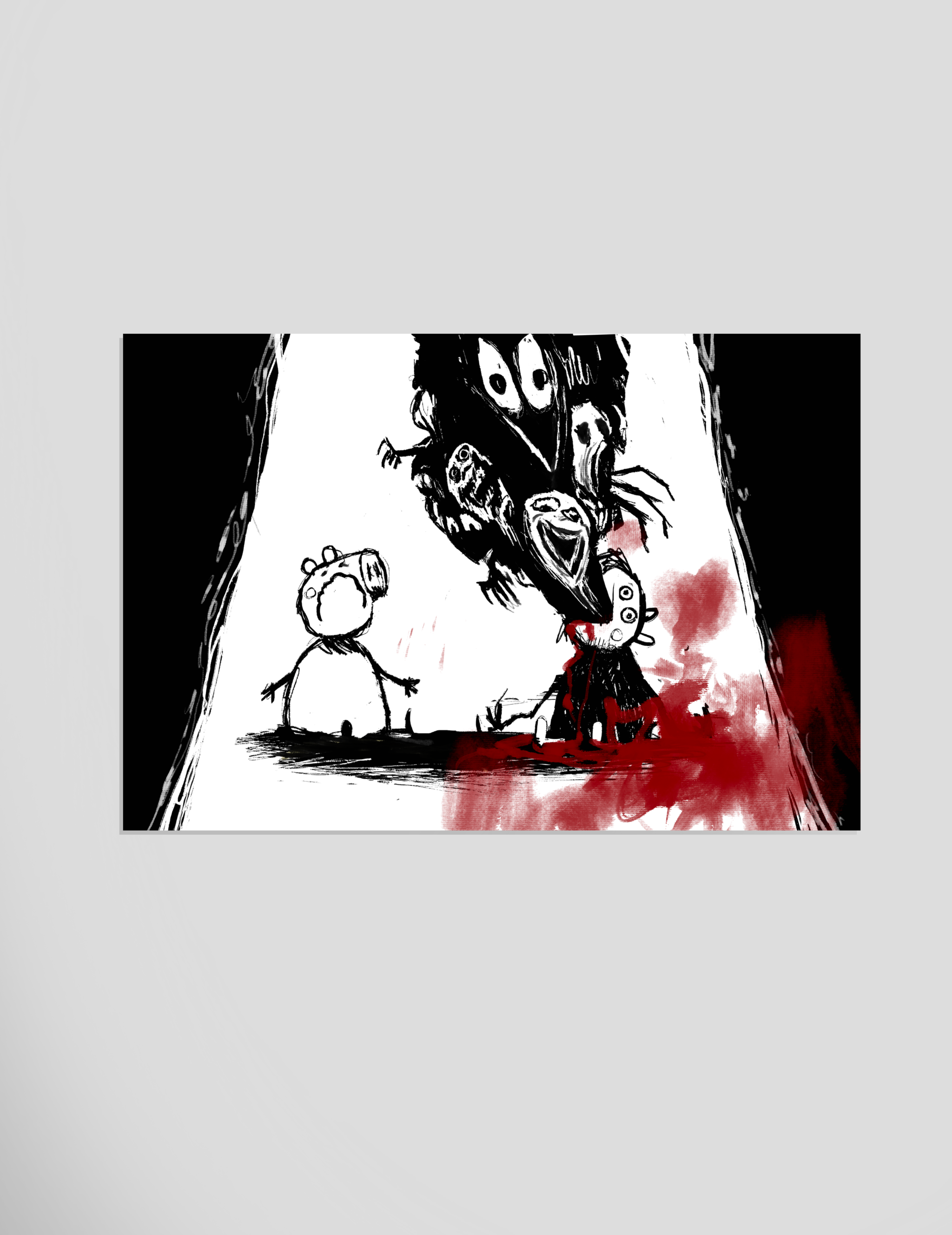 Horror Peppa Pig Art Print thumbnail
