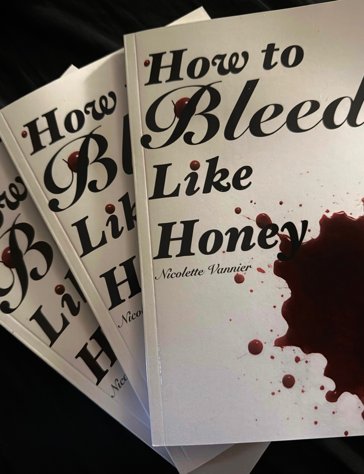How to Bleed Like Honey - my poetry book thumbnail