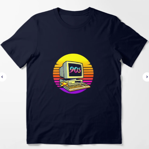 90's PC / Personal Computer Retro Design Shirt thumbnail