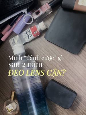 Lens cận không thể nào thay thế hoàn toàn kính cận. Nhưng không có nghĩa đeo lens cận là một lựa chọn tồi 🫦 #1vwmai #re