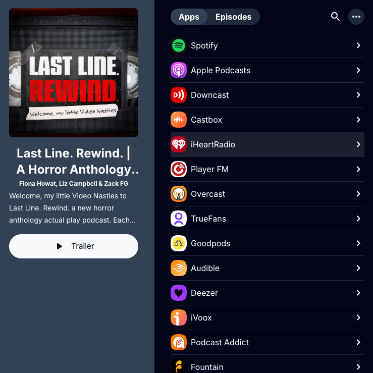 Listen on your Podcast App of Choice... thumbnail