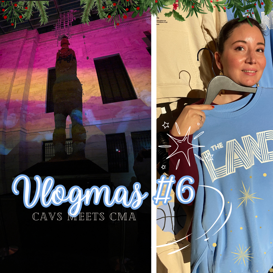 🎄 Vlogmas #6 🏀 A Neon Night with #CAVS thumbnail