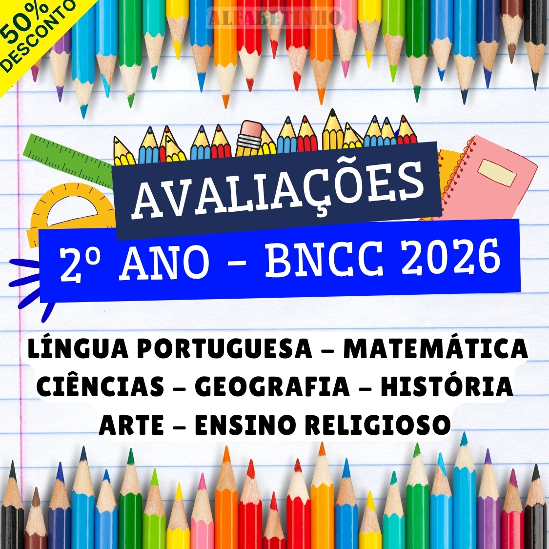 AVALIAÇÕES - 2º ANO - BNCC 2026 thumbnail