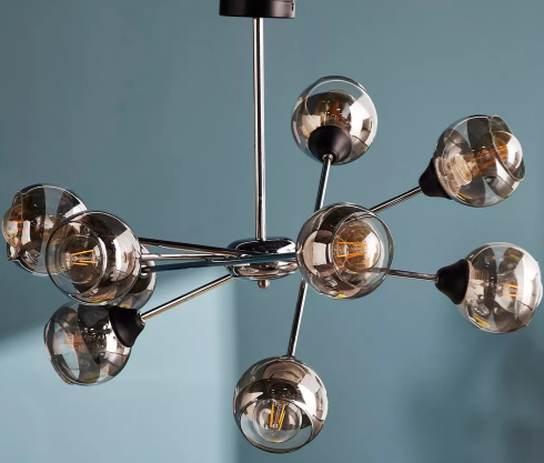 Calliope 8-Light Glass Chandelier  thumbnail