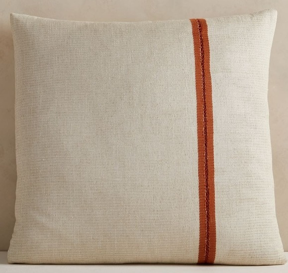 Silk Mono Stripe Pillow Cover thumbnail