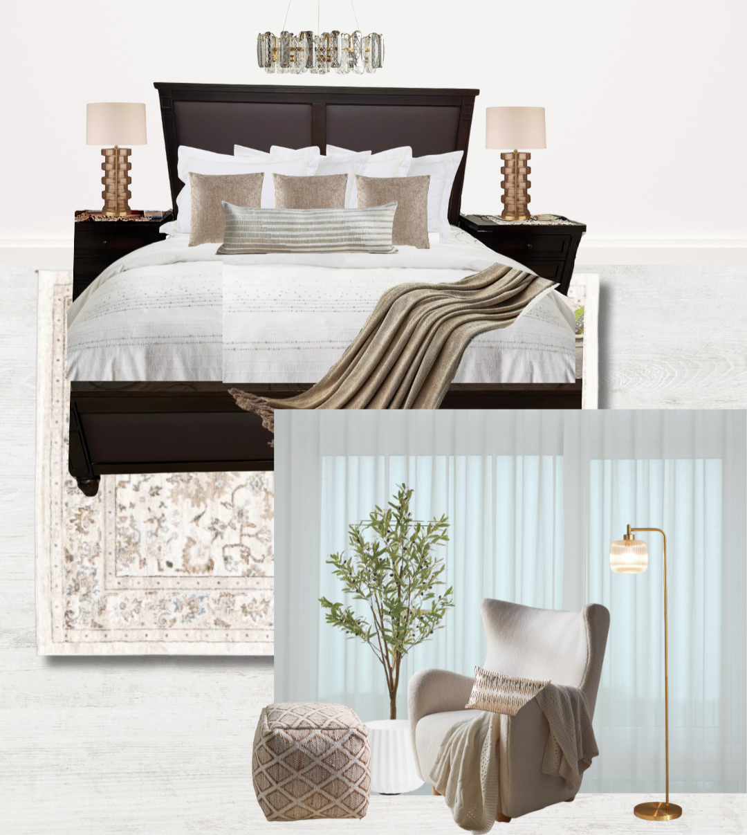 Vintage Glam 3-Piece King Duvet Cover Set thumbnail