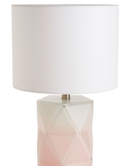 Blush Ombre Prism Table Lamp thumbnail