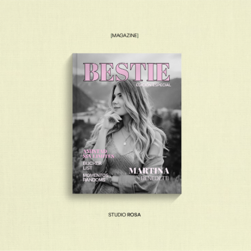 Revista de Amigas | Plantilla editable en Canva thumbnail