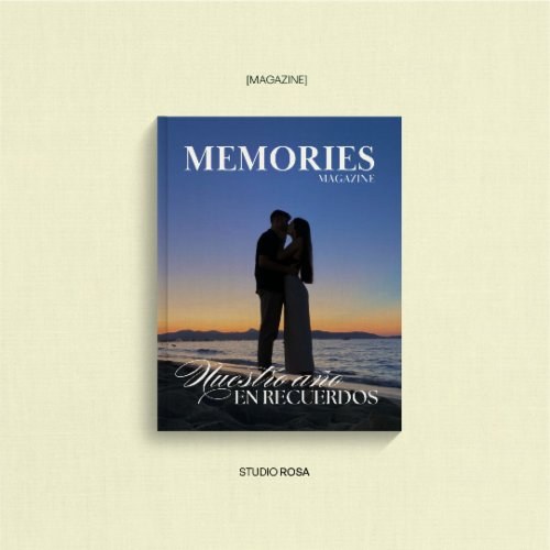 Revista Memories | Plantilla editable en Canva thumbnail