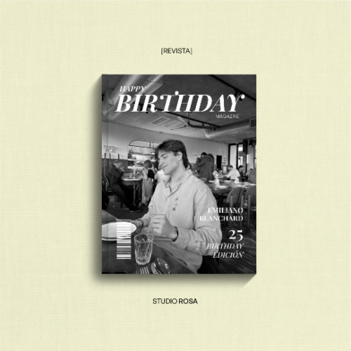 Revista Birthday | Plantilla editable en Canva thumbnail