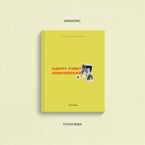 Revista de Aniversario | Plantilla editable en Canva thumbnail