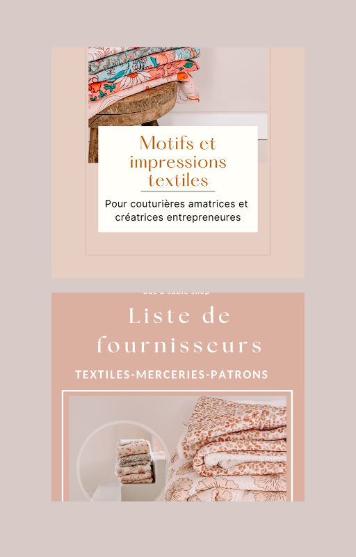Se démarquer en créant ses propres collections de tissus + fournisseurs  thumbnail