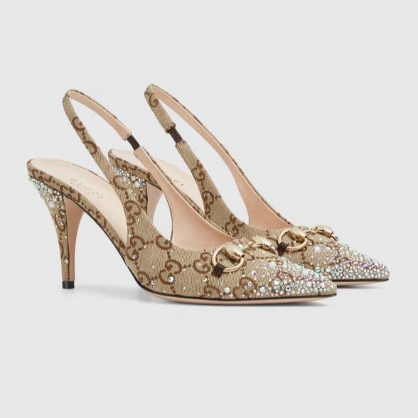 GG crystal slingback thumbnail