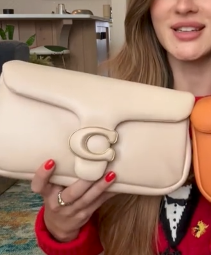 Coach pillow tabby thumbnail