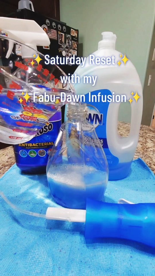 Saturday Reset with one of my favorite recipes!

✨️Fabu-Dawn Infusion✨️

This works so well to clean all of your homes s