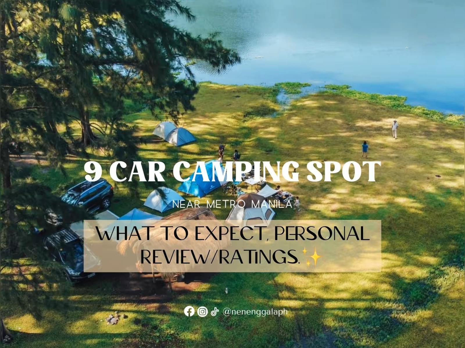 9 CAMPSITES NEAR METRO MANILA thumbnail