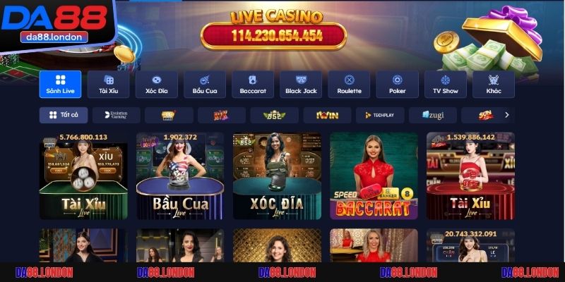 Casino DA88 - Bước Vào Thế Giới Deal Chuẩn, Thắng Lớn thumbnail