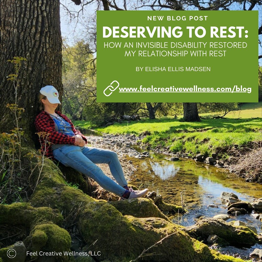 📣 NEW BLOG POST: 
“Deserving to Rest: How an Invisible Disability Restored My Relationship with Rest”

We live in a cult