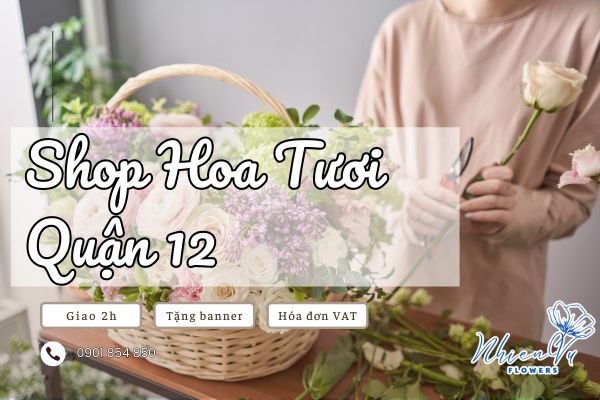 Shop hoa tươi quận 12 - Hoa đẹp, đặt hoa online giao trong 2H thumbnail