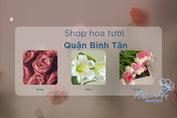 Shop hoa tươi quận Bình Tân - Hoa đẹp giá rẻ, giao trong 2h thumbnail